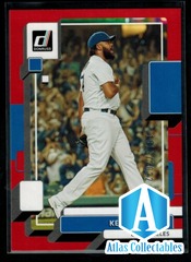 2022 Donruss Red Parallel #145 Kenley Jansen - Los Angeles Dodgers